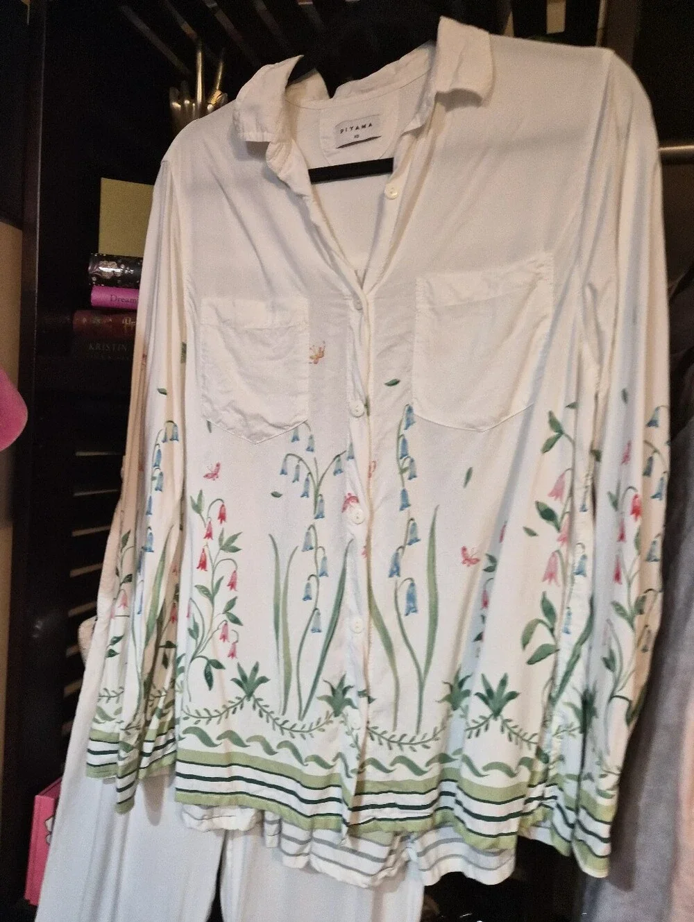 PIYAMA Marlon Long Sleep Set - ECOVEROTM Botanic Size XS